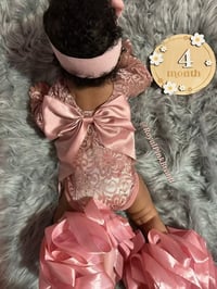 Image 1 of Lace Bodysuit with tutu socks 