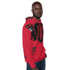 Red AOP Unisex Hoodie