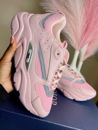 Image 1 of B22 Pink Dior Sneakers