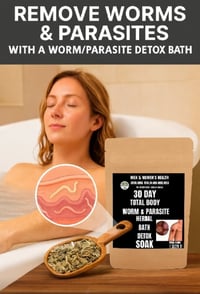 Image 5 of 30 DAY PARASITE AND WORM DETOX SOAK BATH