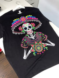 Image 1 of Neon calavera