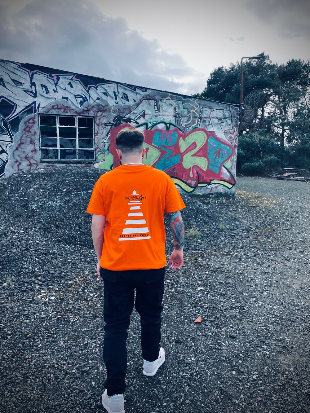Image of Orange Camo Tee