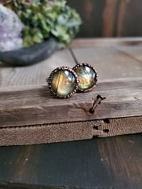 Image 2 of Labradorite Cufflinks 