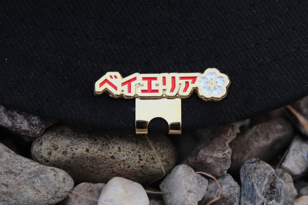 Image of Red - “Bay Area” Katakana / Sakura Clip