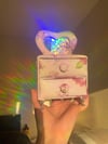 heart dresser jewelry case 