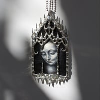 Image 1 of Cathedral window pendant #2