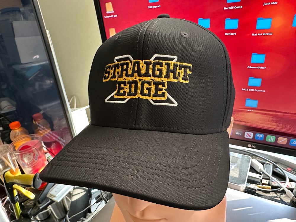 “Straight Edge” Nike Classic 99 Black Hat