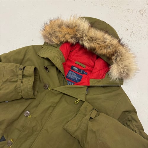 Image of 1990s Ralph Lauren Down Fill Parka Coat, Size XL