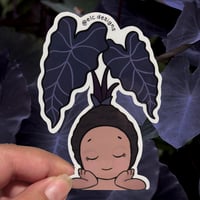 Image 2 of Pāpale Pēpē Dark Kalo Sticker