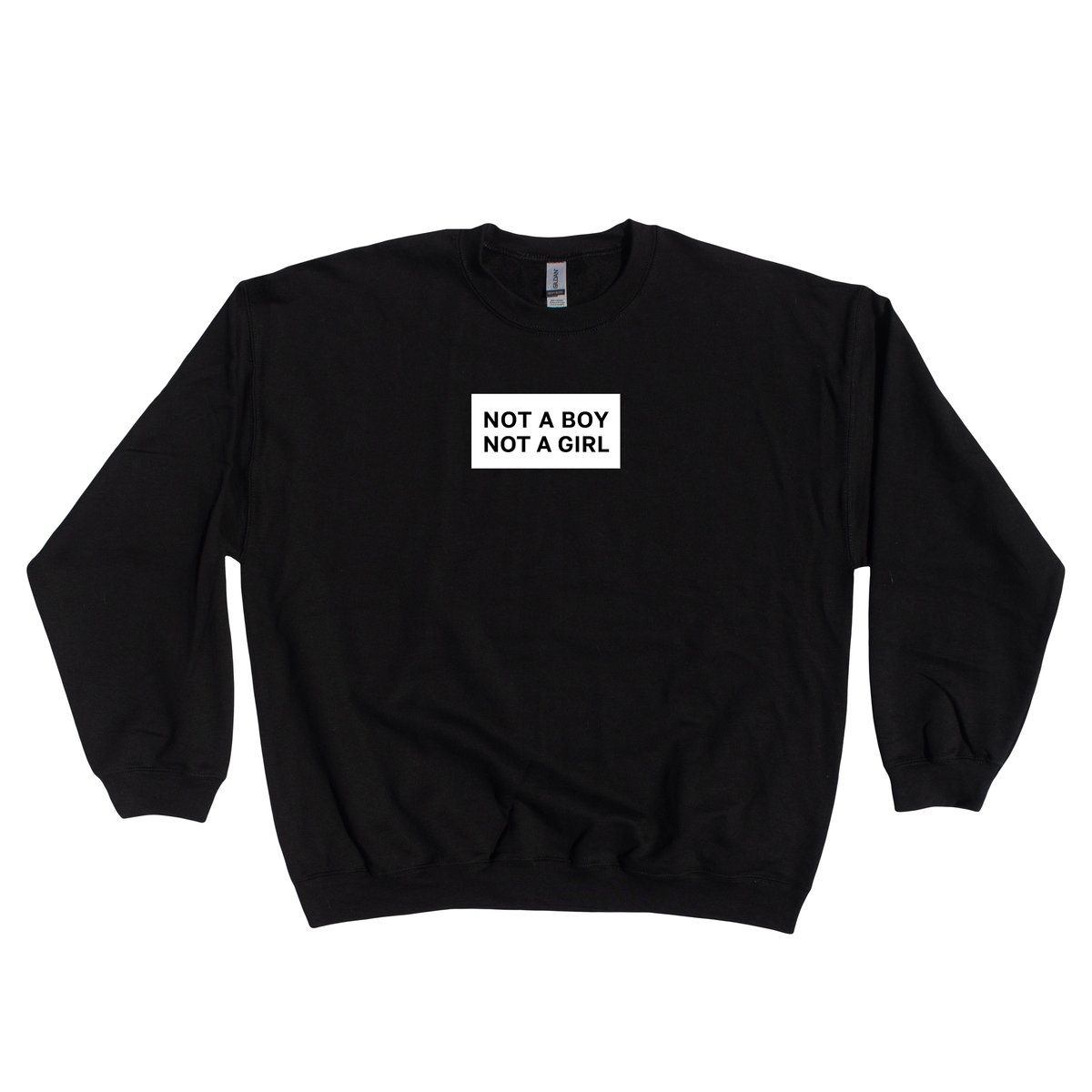 Image of NOT A BOY NOT A GIRL SWEATER 