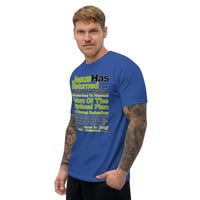 Image 23 of Jesus Has Returned .com Fitted Short Sleeve T-shirt