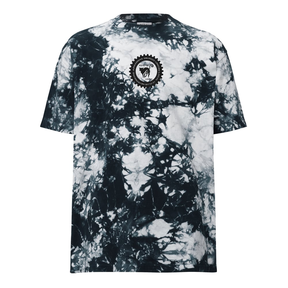 Oversized tie-dye Weirdo Union t-shirt