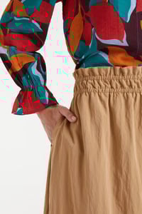 Image 2 of FALDA MIDI CAMEL