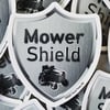 Mower Shield Stickers! (Free Shipping in the USA!)