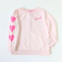 Image 13 of Cat & Jack Long Sleeve 'Heart/Loved' Top Bundle