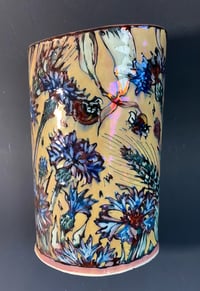 Image 1 of SECOND - “Cornflower” lustre vase