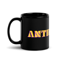 Image 1 of ANTIFASCIST Mug in Black