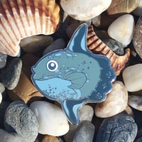 Fishes enamel pin