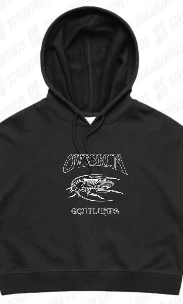 Image of Overrun Cropped Hoodie