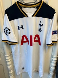 Image 6 of Tottenham Hotspur “KANE 10” 2016/17 Home Shirt + UCL patches (S)