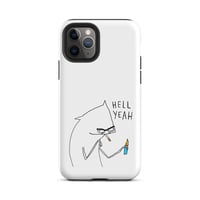 Image 4 of hell yeah Tough Case for iPhone® 
