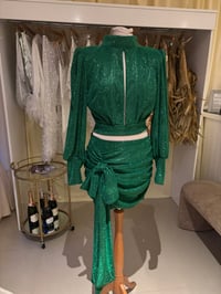 Image 8 of Green Glitter Two-Piece