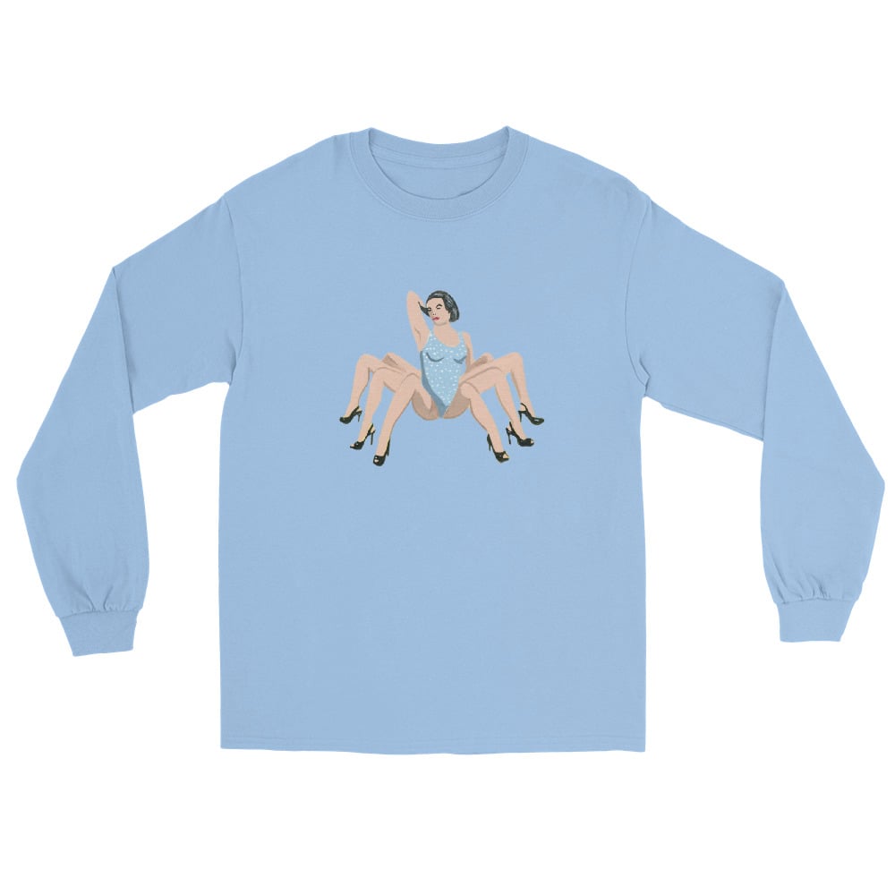 Image of EIGHT LEGGED WOMAN LONG SLEEVE SHIRT