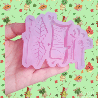Image 1 of Leaf Monster Shaker Silicone Mold