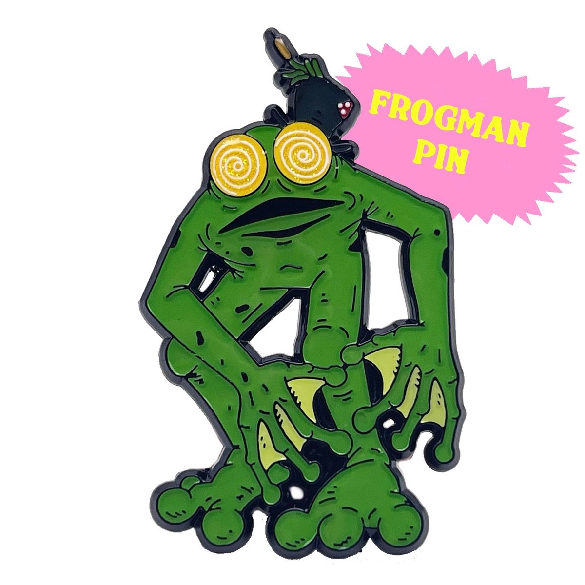 Frog Enamel Pin – Manchester Museum