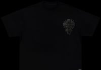 Image 1 of Black Locked’n Cross Tee