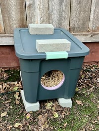 Image 12 of "Purricane Vault" Rapid Insulated Self-Warming Outdoor Cat Shelter