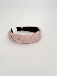 Image 3 of Juliette Satin Hairband / Ballet Pink