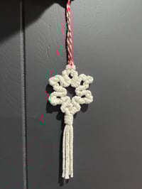 Image 2 of Holiday Ornaments - Macrame