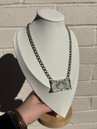 Image 3 of Bat Chainmail Soldered Necklace 