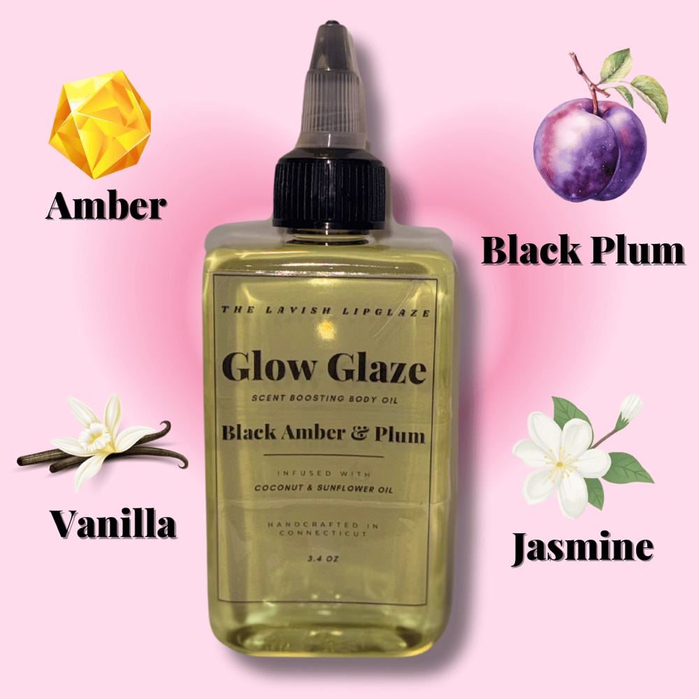 Image of Glow Glaze Black Amber Plum
