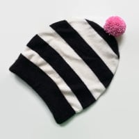 Image 5 of Cashmere Slouch Bobble Beanie