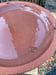 Image of Clear glazed bird feeder/bath (e)