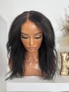 LLH 14” Kinky Straight 13x4 glueless wig 