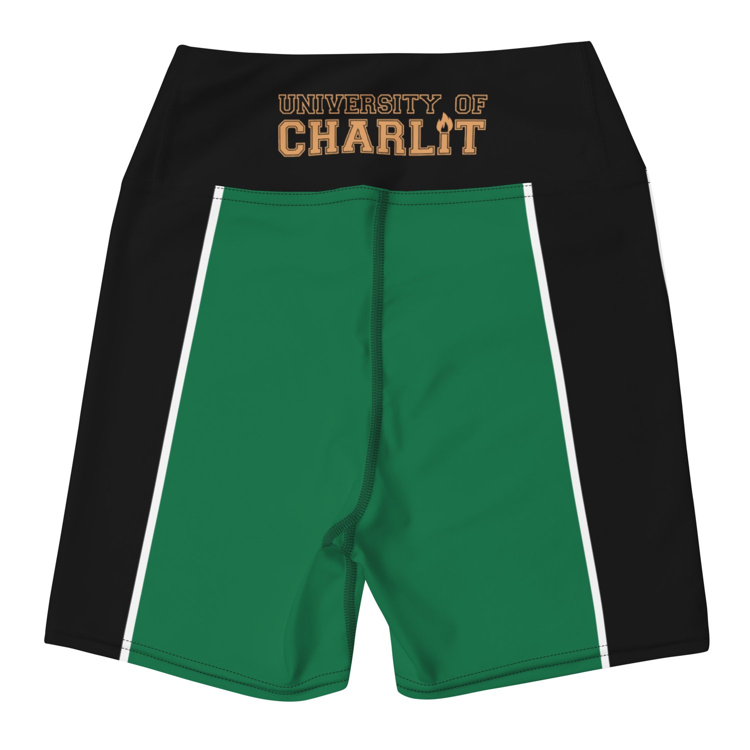 Image of Green Summer School Biker Shorts