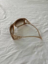 Image 3 of 00s Beige sunglasses 