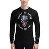 Men's Black Champion United We Stand Long Sleeve Shirt