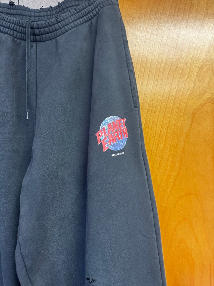 Image of Balenciaga Planet Earth Baggy Sweats