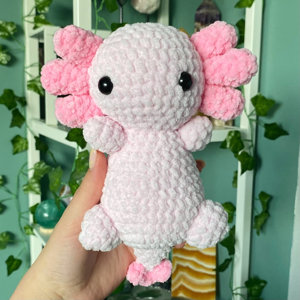 Image of Crochet Axolotl