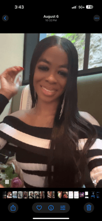 Image 2 of 100%Human hair 13x4 |Body wave | density 180| Natural | Brazilian 