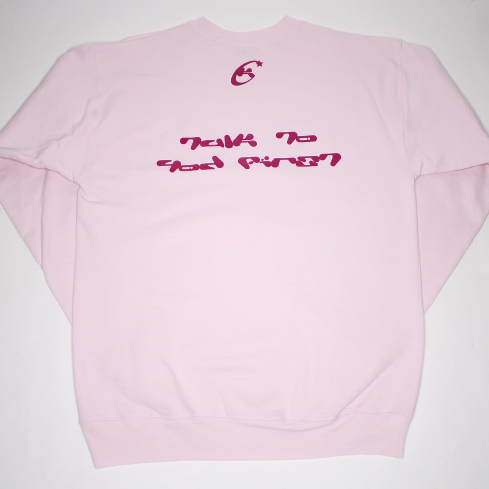 Image of GOD FIRST PINK CREW