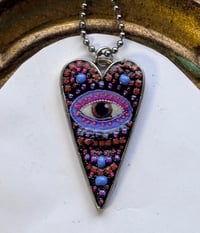 Image 2 of Heart Eye Necklace (4)