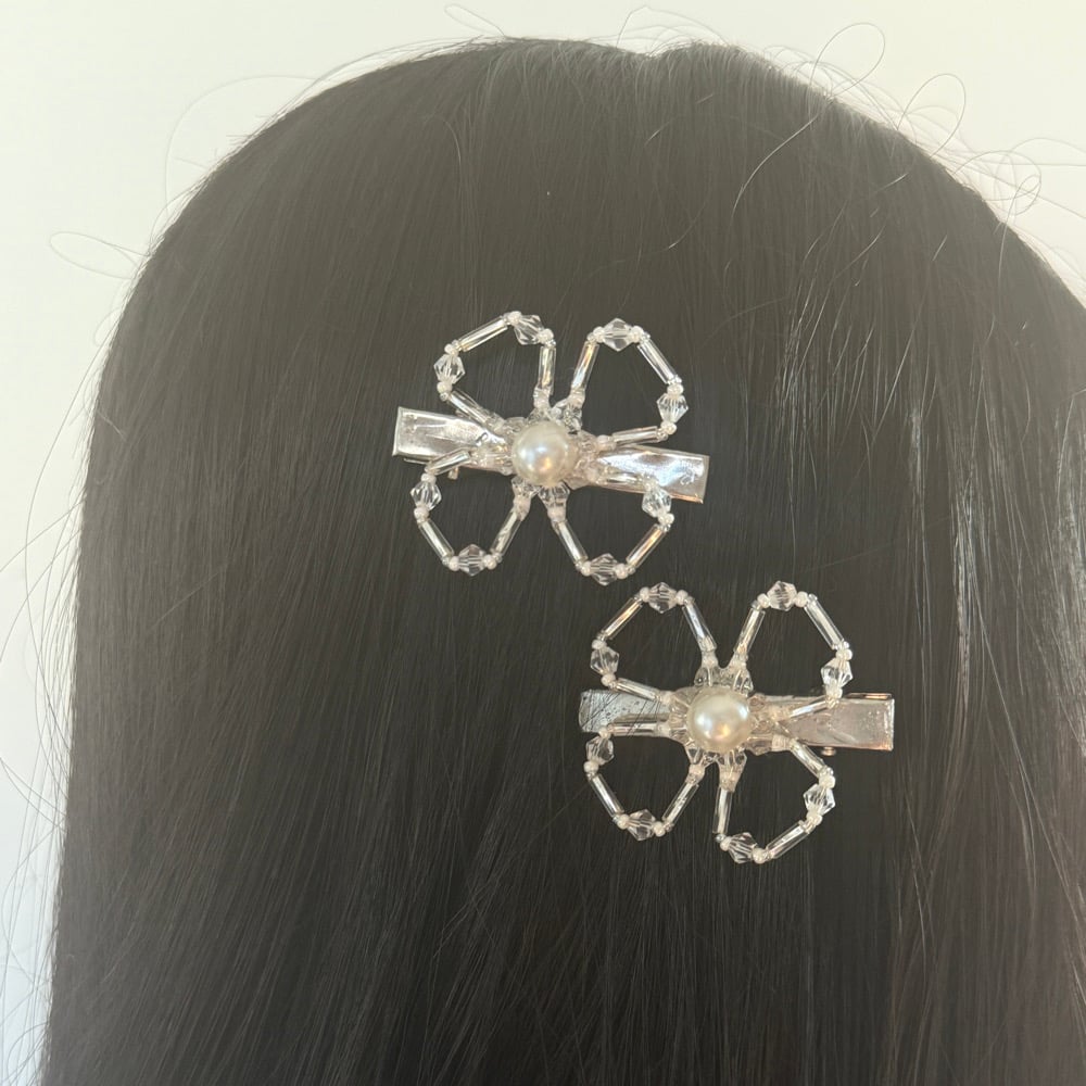 Image of Clear Clover Clips