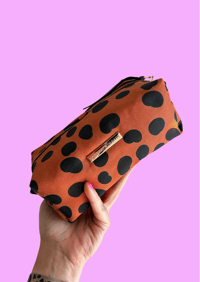 Image 5 of Brown spots makeup bag