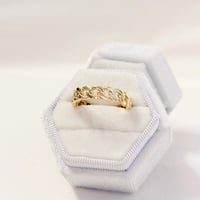 Image 2 of Cuban Link Ring