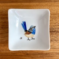 Image 1 of Male Superb Fairywren Trinket Dish